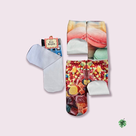 Three Pairs of Ankle Socks - Picture 3 of 9